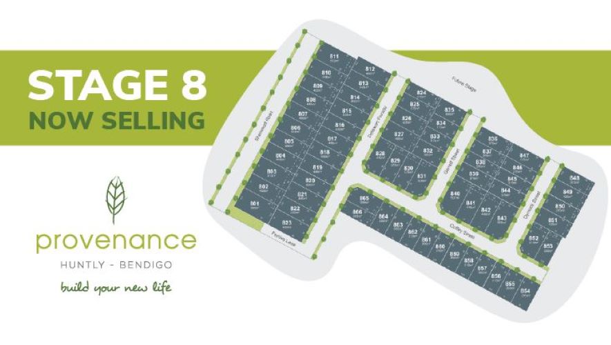 [Land for Sale] Provenance Bendigo Estate, Huntly OpenLot